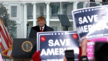 Trump's incitement charge a 'monstrous lie'