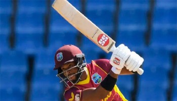 Hope century leads Windies to victory as Gunathilaka out obstructing field
