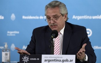 Argentina says president has coronavirus