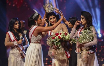 Sri Lanka wonder pageant winner suffers brain wounds found in melee over crown