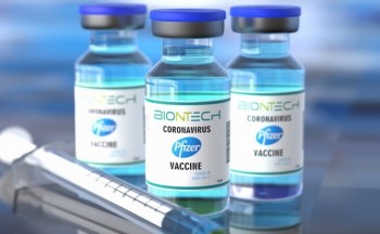 Pfizer's vaccine arrives today