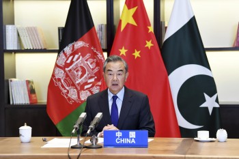 China urges better Afghanistan ties as US withdrawal looms