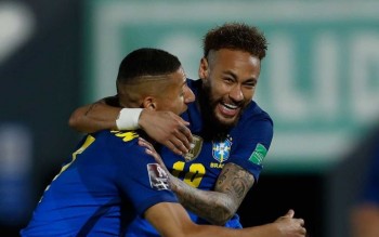 Neymar assists Brazil to perfect six in WC qualifying