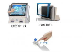 Japanese company develops no-contact touch panels for hospitals