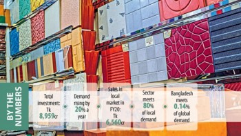 Raise tariff on imported tiles