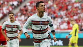 Record-breaking Ronaldo strikes late as Portugal sink Hungary