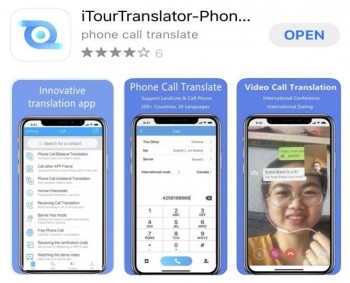 ITourTranslator can translate videos and conferences