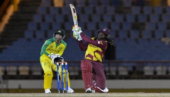 Gayle's half-century paces West Indies past Australia