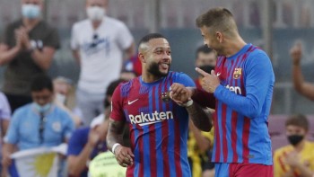 Barca sink Real Sociedad in first game without Messi