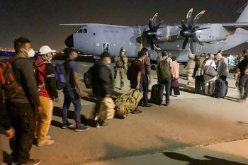 First German plane evacuated only 7 people from Kabul