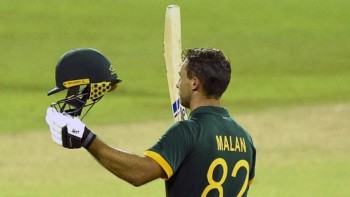 Malan ton helps South Africa level ODI series