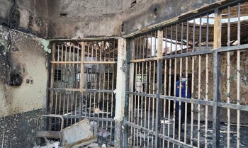 Fire kills 41 inmates, 80  hurt at crowded Indonesian prison