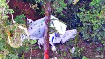 Indonesian cargo plane crashes into mountain, 3 missing