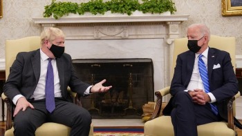 Johnson and Biden meet at White House