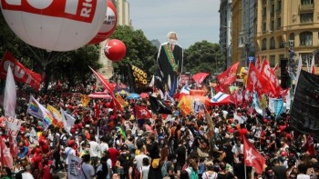 Thousands protest against Brazil's president