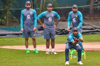 Hasan Ali and Shaheen Afridi train with Pakistan for Bangladesh T20 series - in pictures