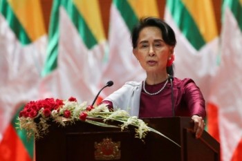 Myanmar junta charges Suu Kyi with fraud during 2020 polls