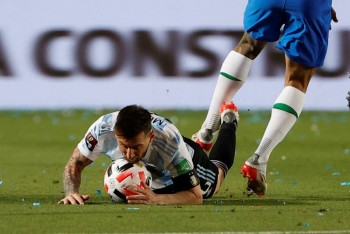 Lionel Messi earns fifth shot at World Cup as Argentina qualify after Brazil draw