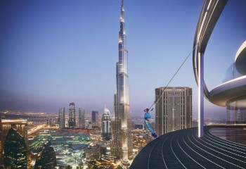 Sky Views Dubai: new attraction features daring ledge walk and glass-bottom slide