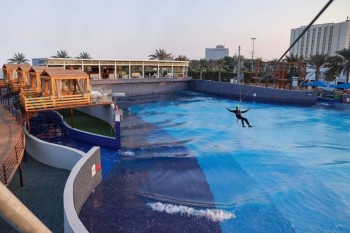 West Bay Abu Dhabi now home to new adventure destination with wave pool and zip line