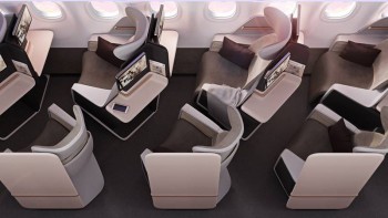 A UK company is designing business class seats for smaller long-range jets