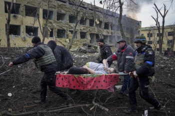 3 hospitals hit as Russian forces intensify siege of Ukraine cities
