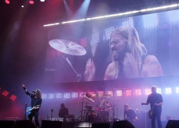 Foo Fighters win three Grammys as Taylor Hawkins is celebrated at the awards