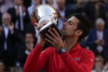 Novak Djokovic back with a bang as he claims Italian Open title