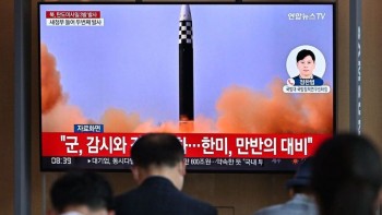 North Korea fires missiles hours after Biden leaves Asia