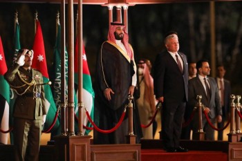 Saudi crown prince visits Jordan in thaw of ties, raising hope for new investments