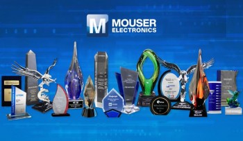 Mouser Electronics Honored with Top Performance Awards from Manufacturer Partners