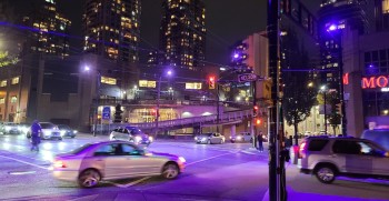 This is why some white LED streetlights are starting to turn purple