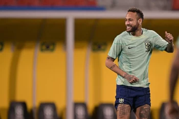 Neymar put through his paces ahead of Brazil's World Cup last-16 clash - in pictures