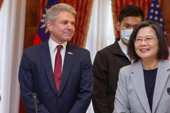 China sanctions U.S. Congress member for Taiwan visit