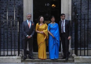 Indian Foreign Minister Jaishankar visits UK to boost bilateral ties