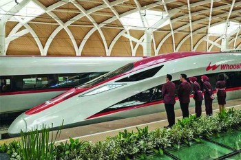 Indonesia launches Southeast Asia's first high-speed rail