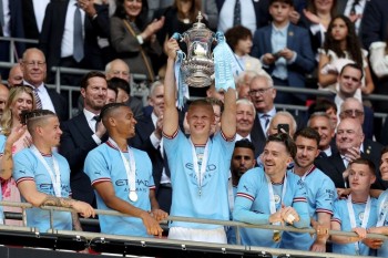 Man City Clinch FA Cup To Keep Treble Dream Alive