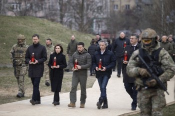 Ukraine marks grim Bucha anniversary
