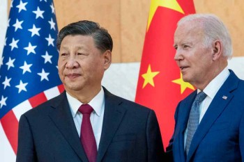 Xi accuses U.S. of trying to block China’s development