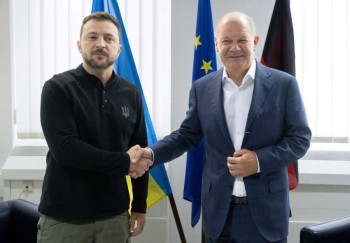 Germany's Scholz announces more military aid as Zelenskyy visits Berlin