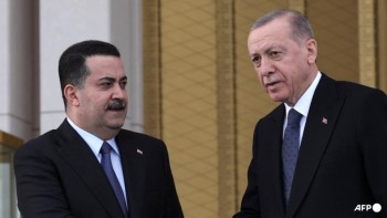 Turkey's Erdogan in rare Iraq visit to discuss water, oil, security