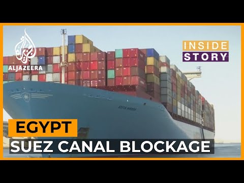 How will the Suez Canal blockage disrupt global trade?